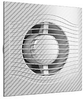 Вентилятор декоративный осевой DiCiTi Slim 4C D100 обратный клапан белый карбон картинка